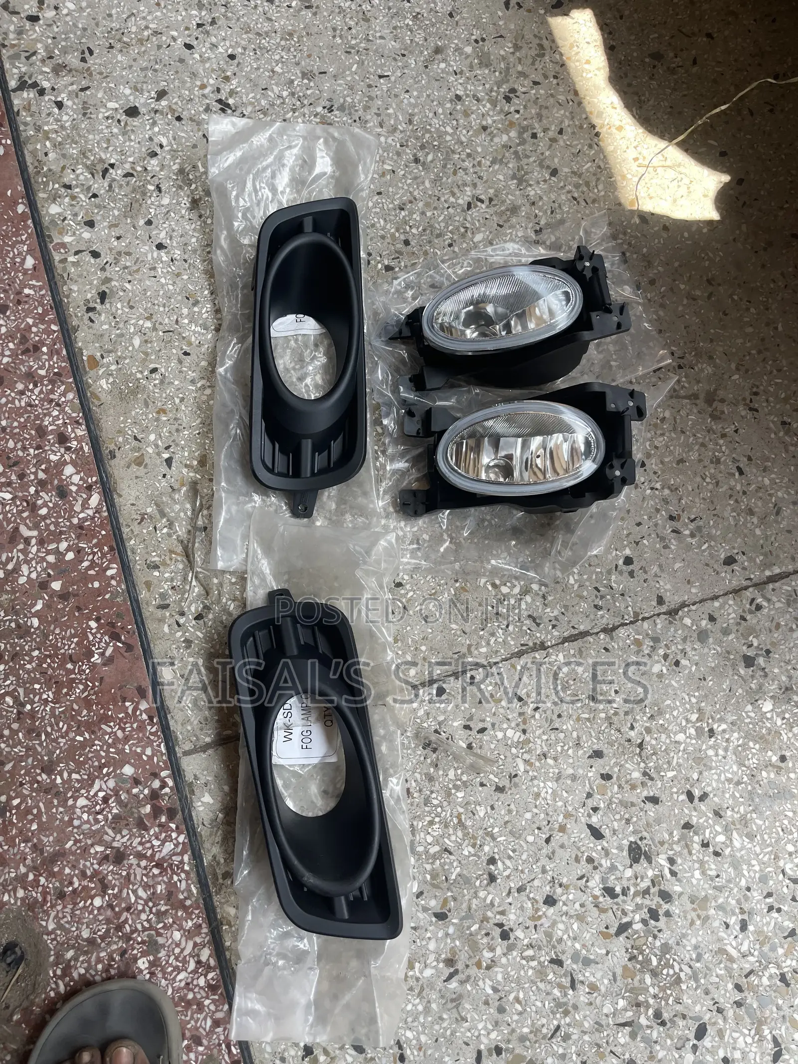 Honda City 2011 to 2013 Foglight and Cover Set