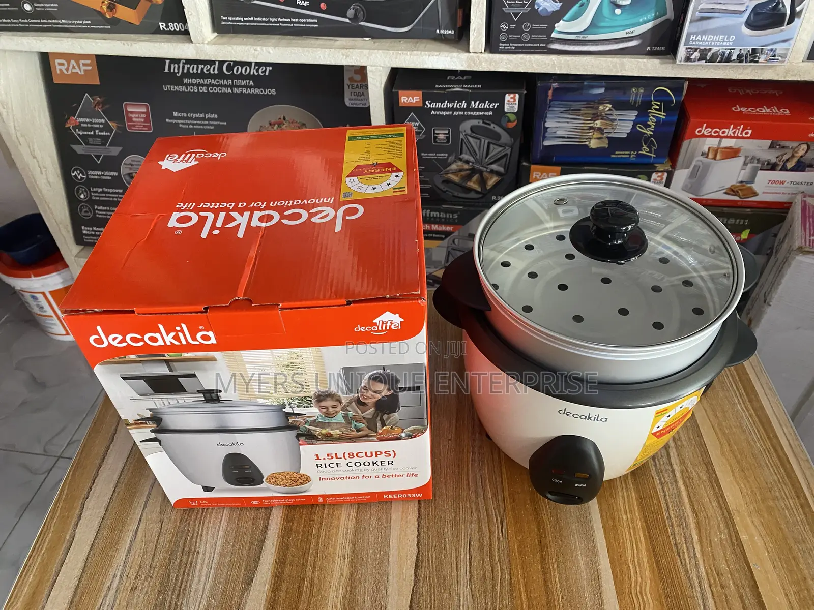Fast Cooking Rice Cooker (500w) 1.5L