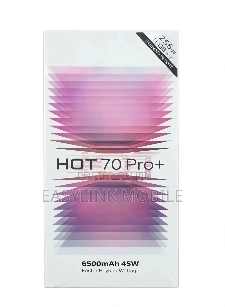 New Infinix Hot 70 Pro 5G+ 256 GB Blue