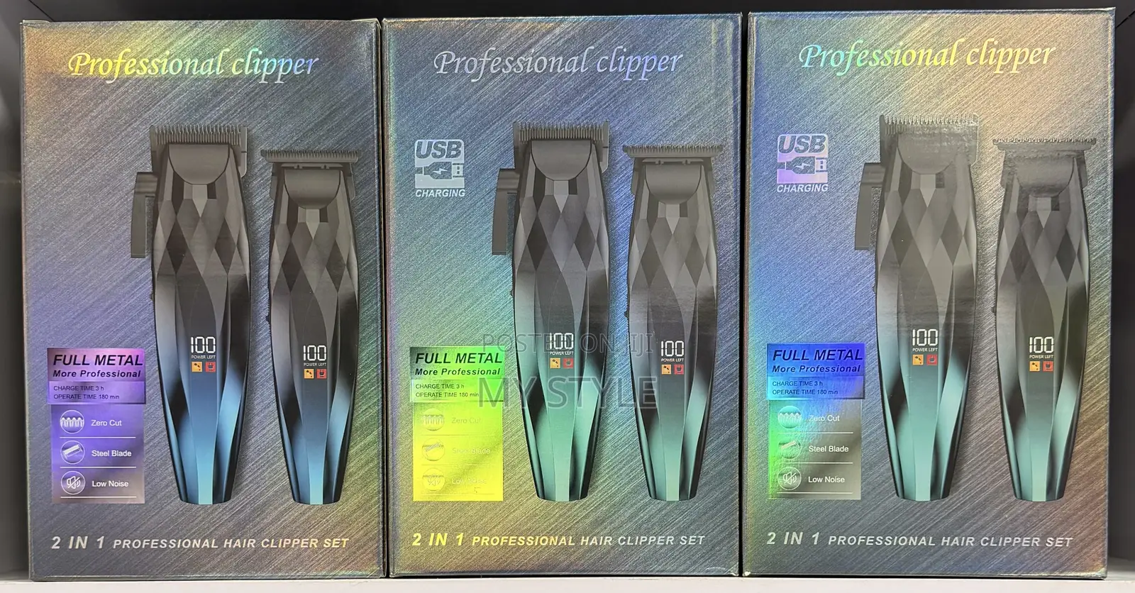 Professional 2in1 Clipper and Trimmer Set