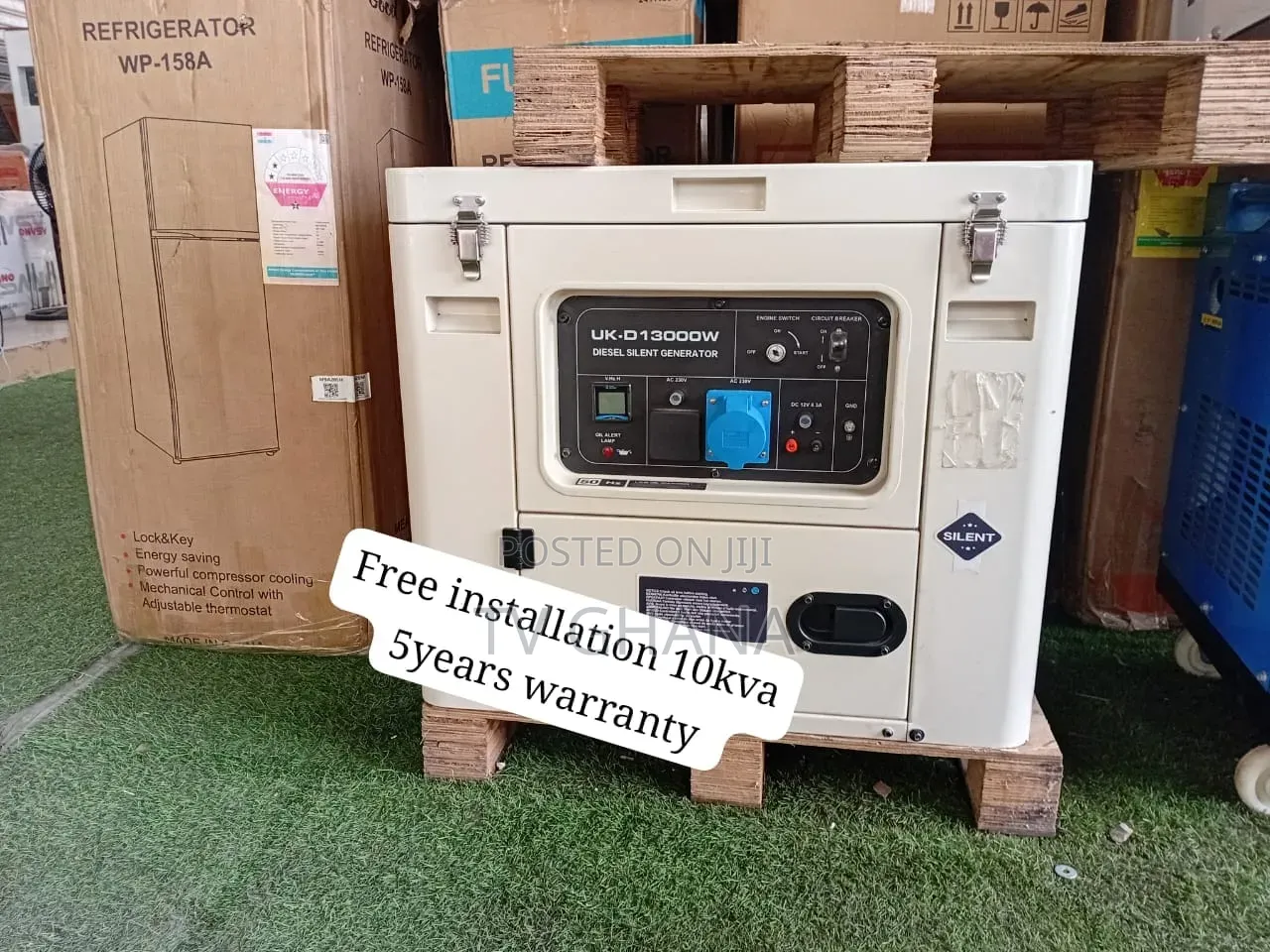 Original Perkins 10KVA Genset – Built for Long-Lasting 10kva