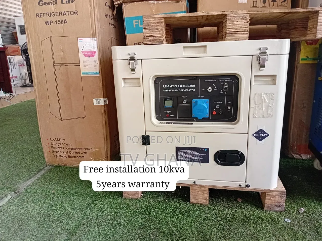 Original Perkins 10KVA Genset – Built for Long-Lasting 10kva