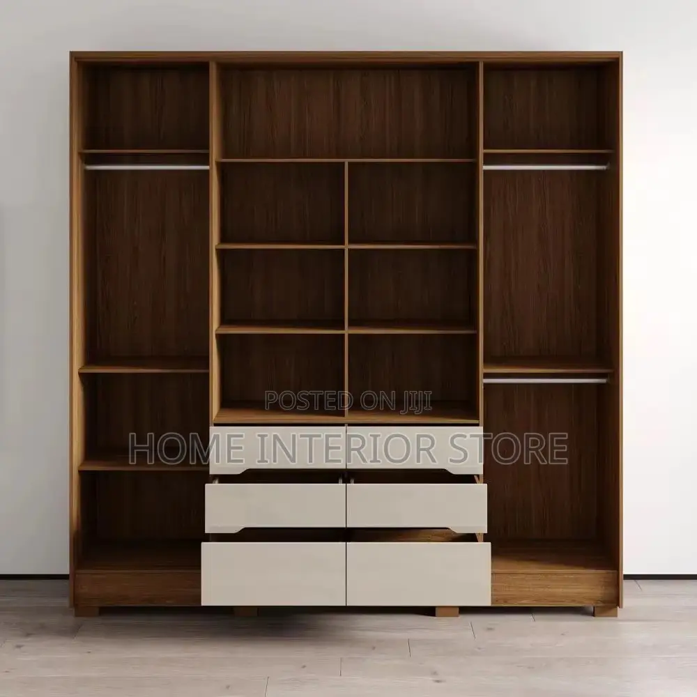 Premium Quality Modern Style Wardrobe With Full Length Mirror Door