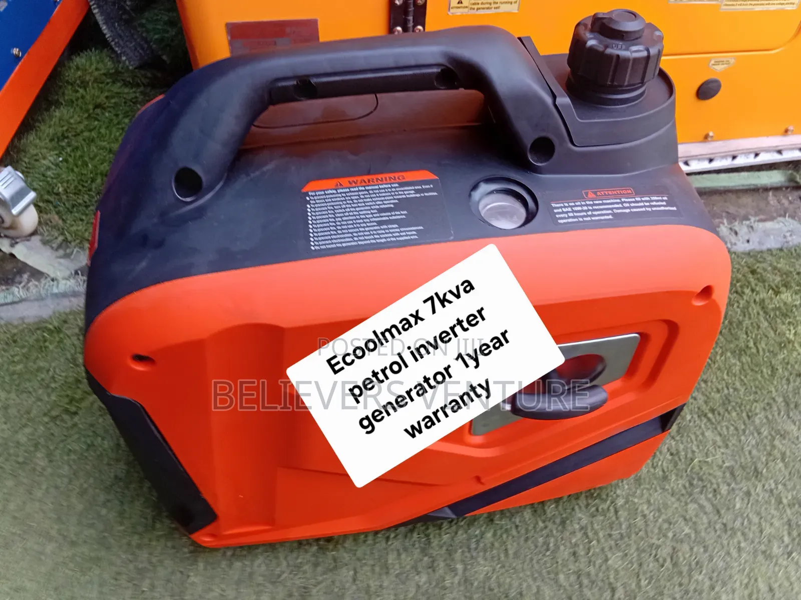 Ecoolmax 7kVA Generator – Premium Inverter Power for Home and Business
