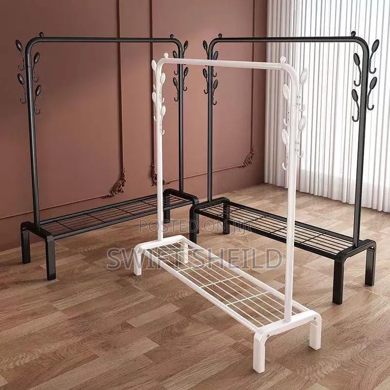 Single Bar Dress Hunger and Shoe Rack
