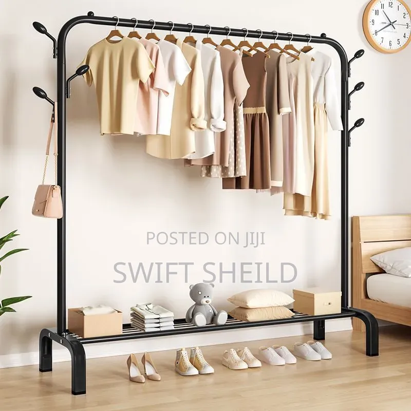 Single Bar Dress Hunger and Shoe Rack