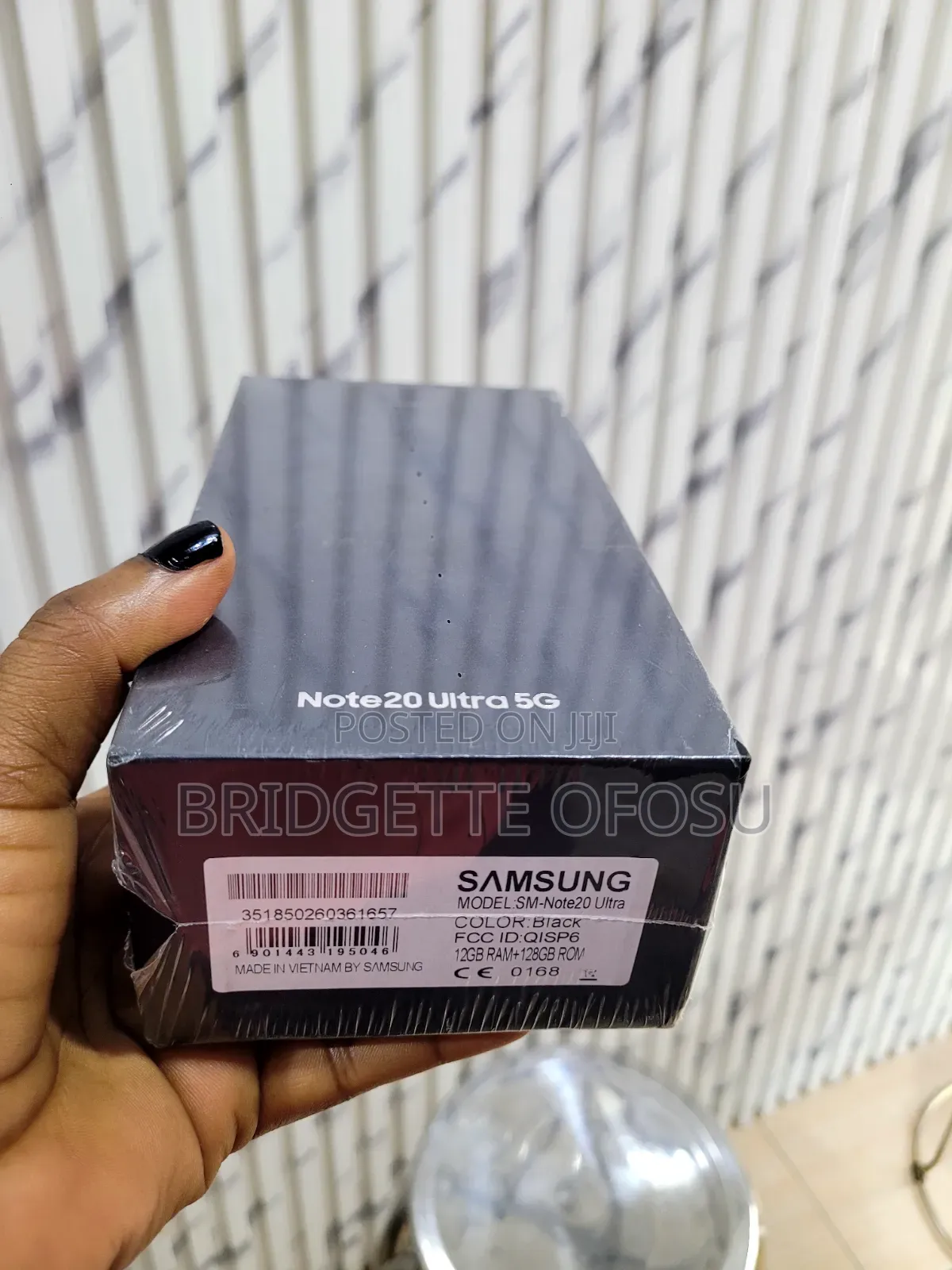 New Samsung Galaxy Note 20 Ultra 5G 128 GB Black