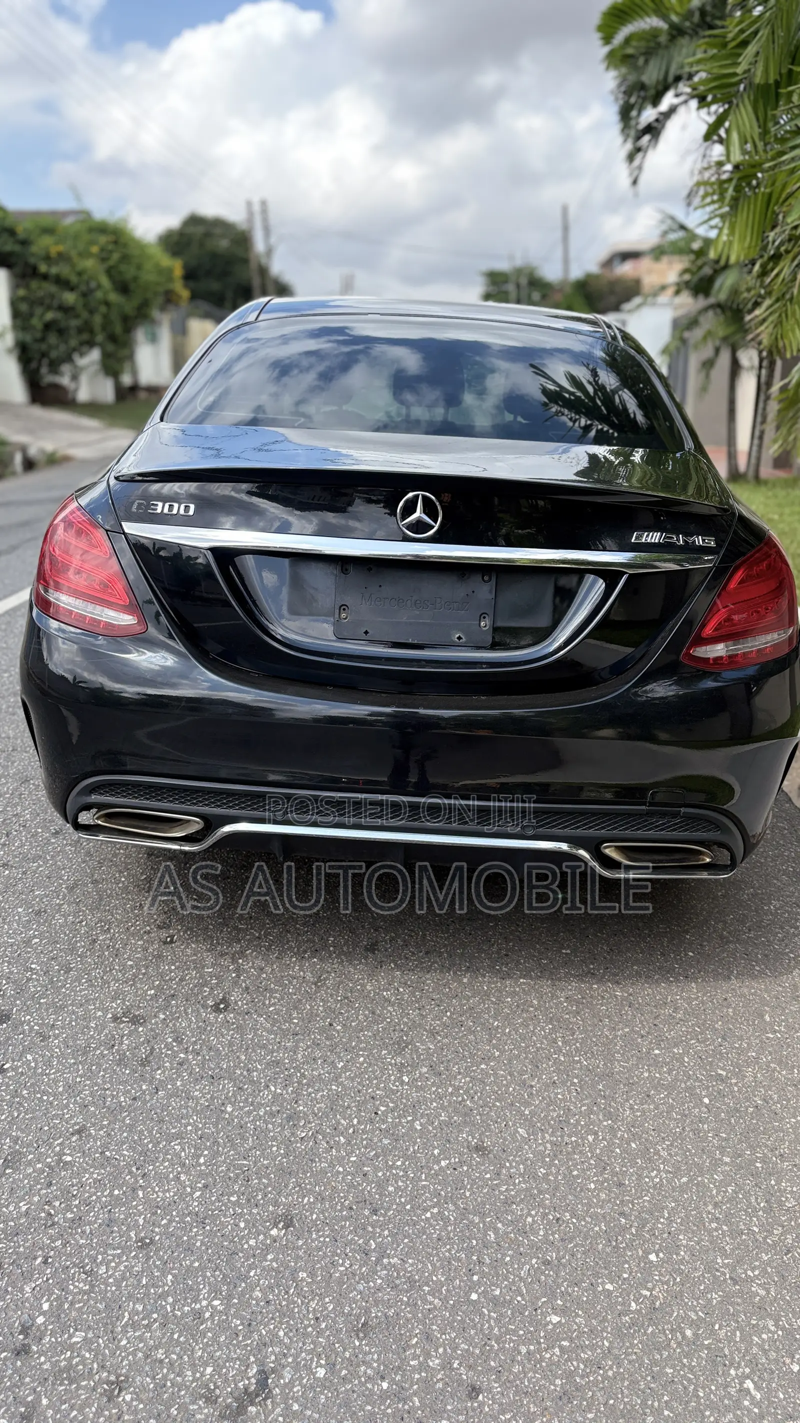 Mercedes-Benz C300 Sport Sedan RWD (2.0L 4cyl 7A) 2016 Black
