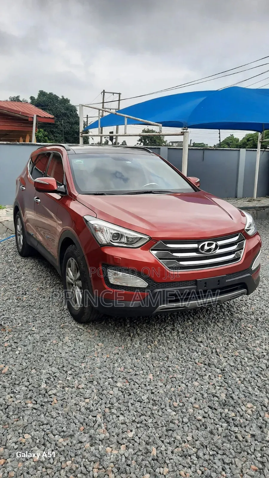 Hyundai Santa Fe Limited FWD 2016 Orange