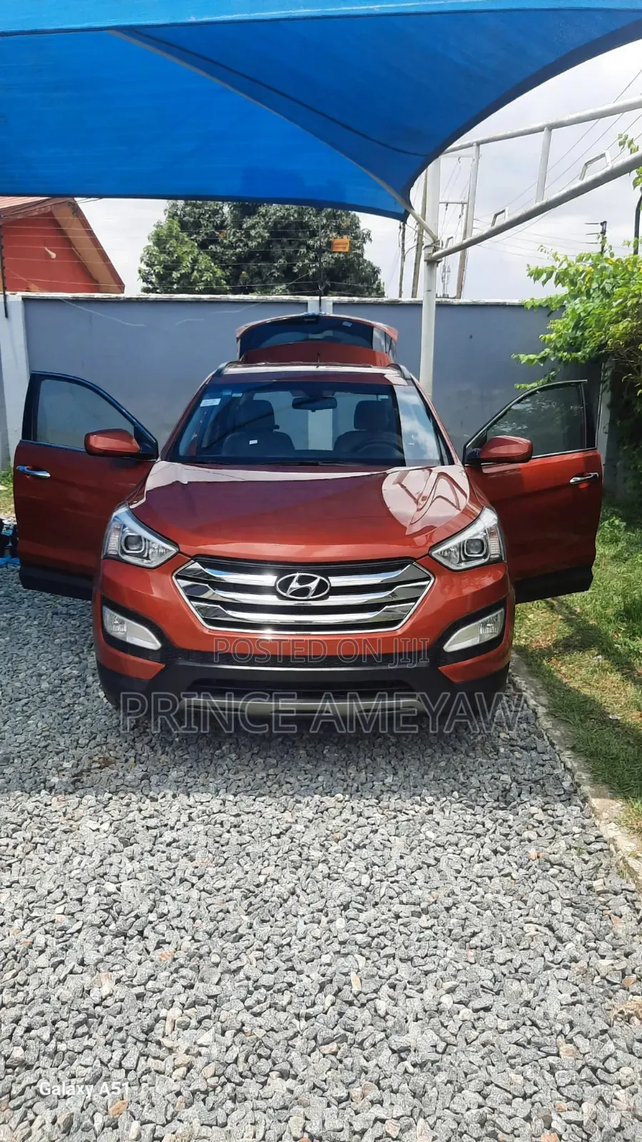 Hyundai Santa Fe Limited FWD 2016 Orange