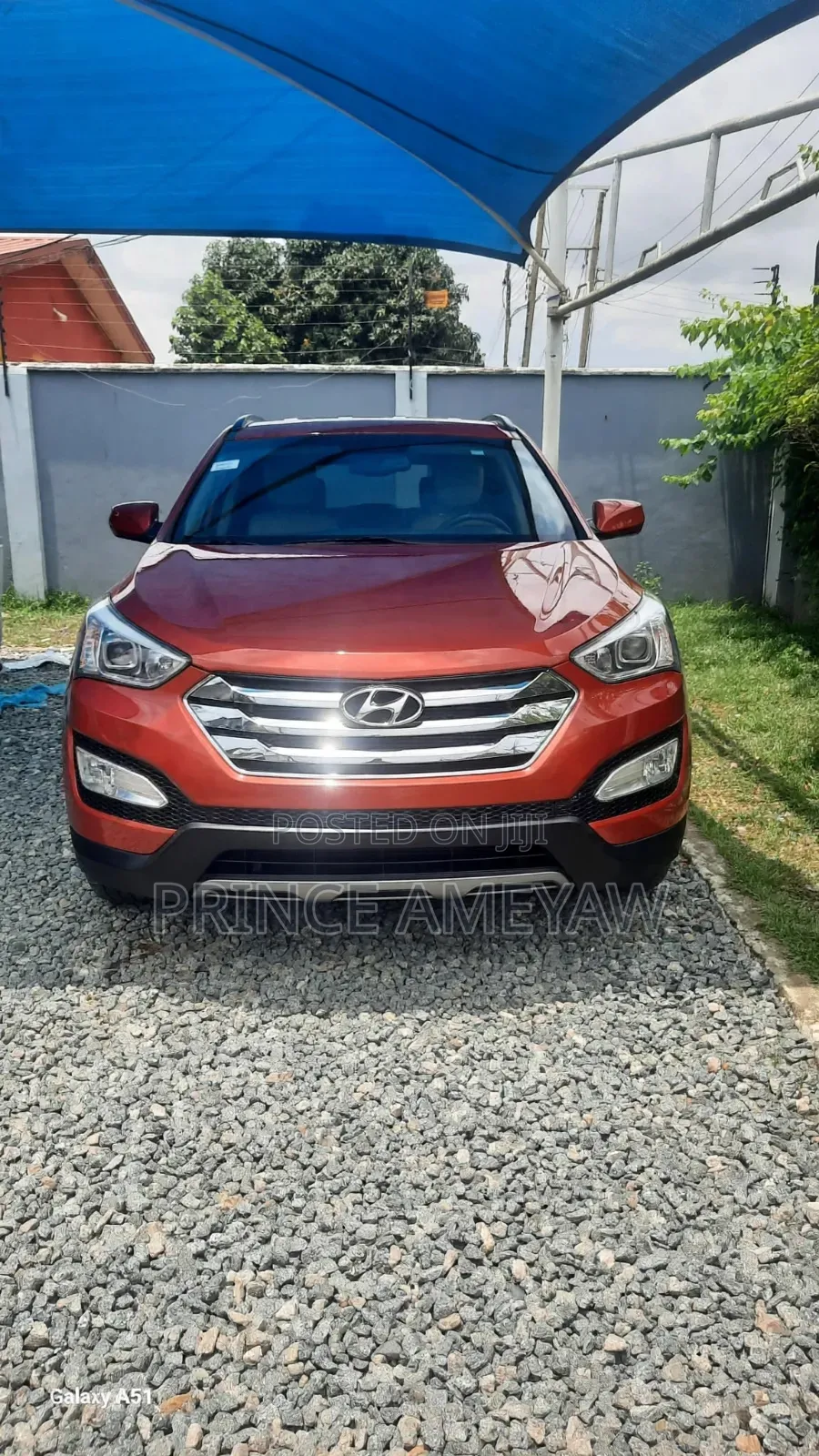 Hyundai Santa Fe Limited FWD 2016 Orange