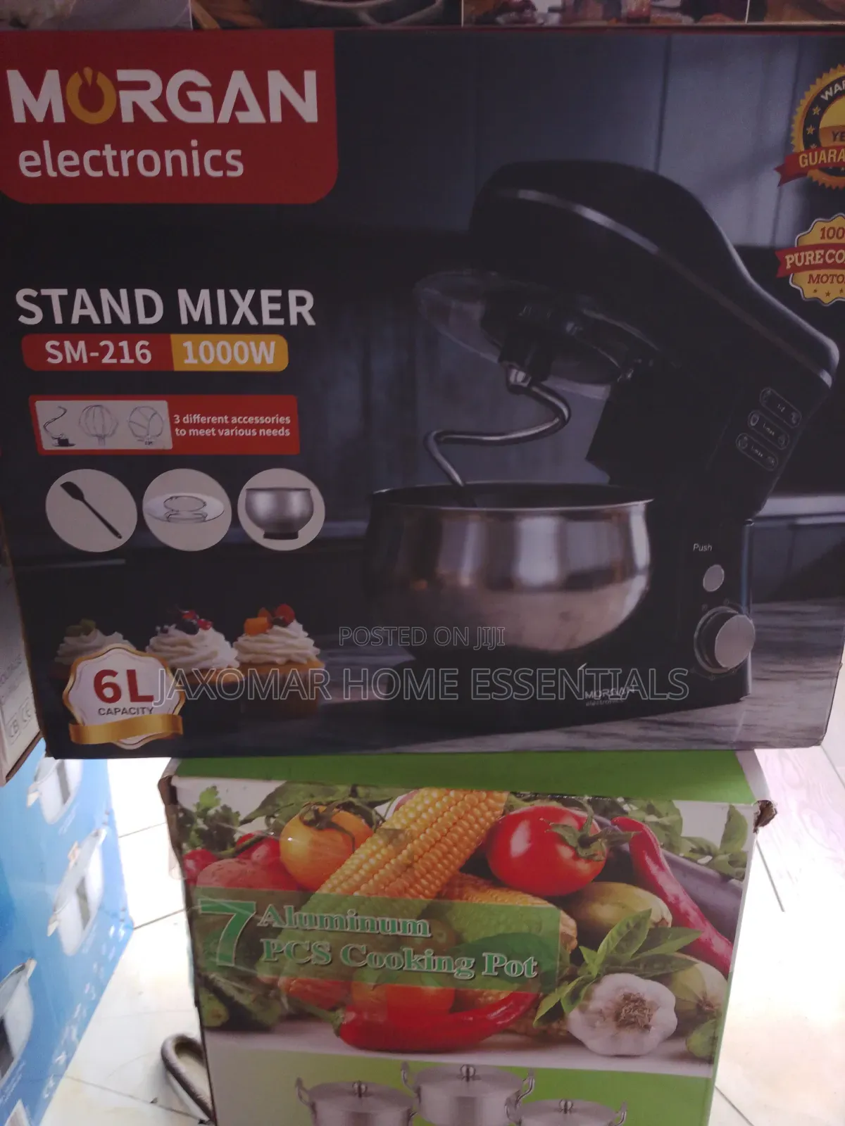 6L Morgan Stand Mixer