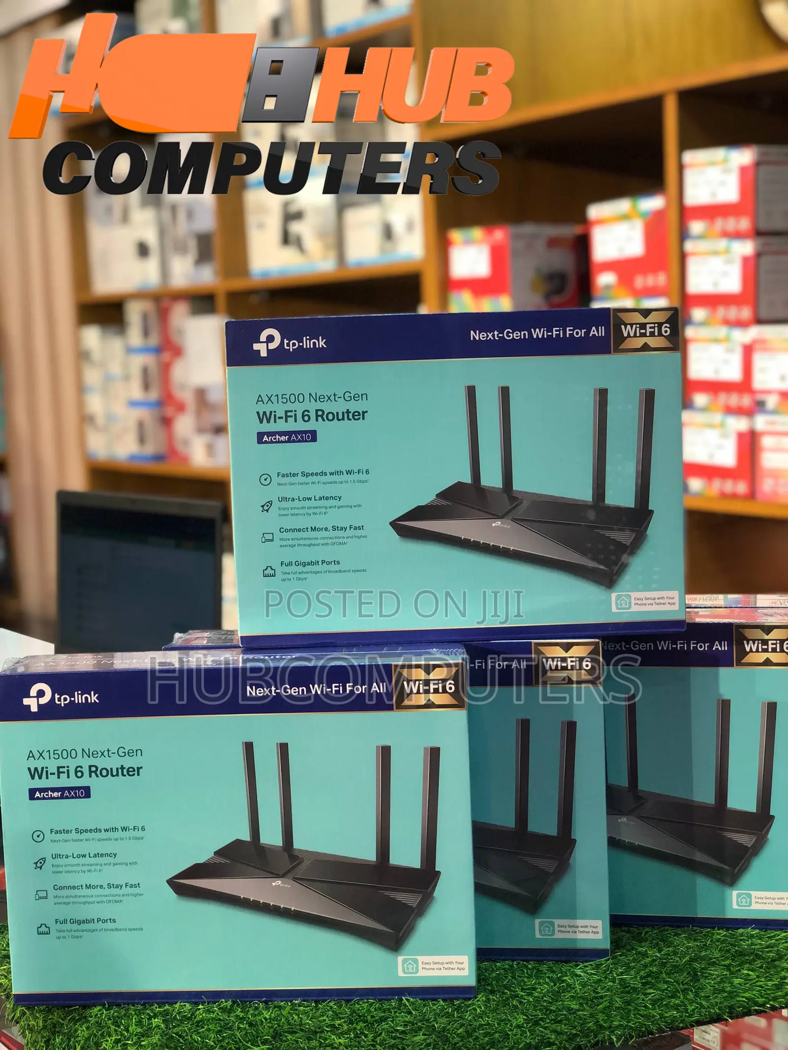 TP-Link Archer AX10 AX1500 Next Gen Wi-Fi 6 Router