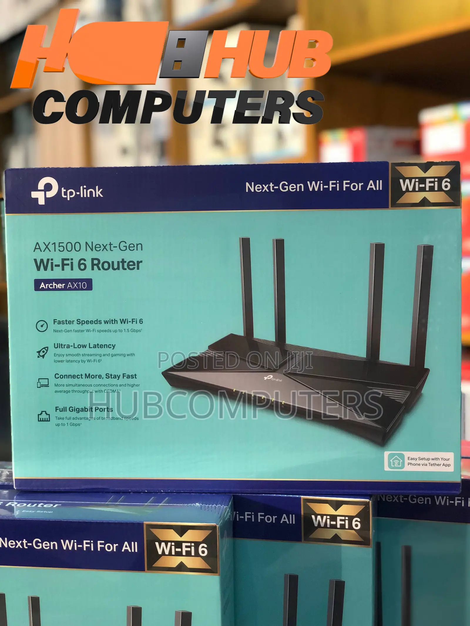 TP-Link Archer AX10 AX1500 Next Gen Wi-Fi 6 Router
