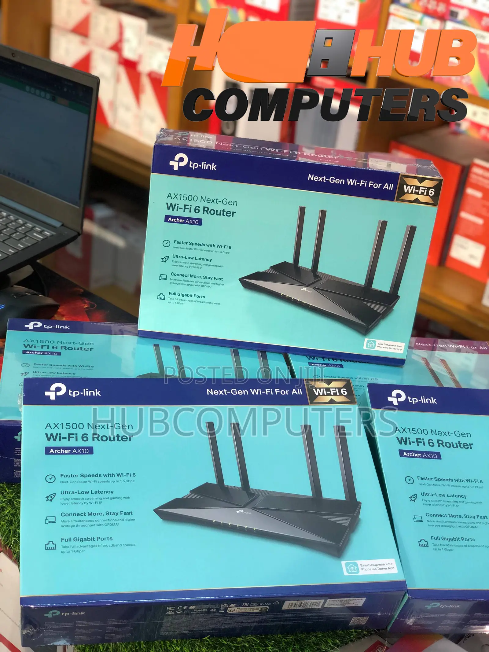 TP-Link Archer AX10 AX1500 Next Gen Wi-Fi 6 Router