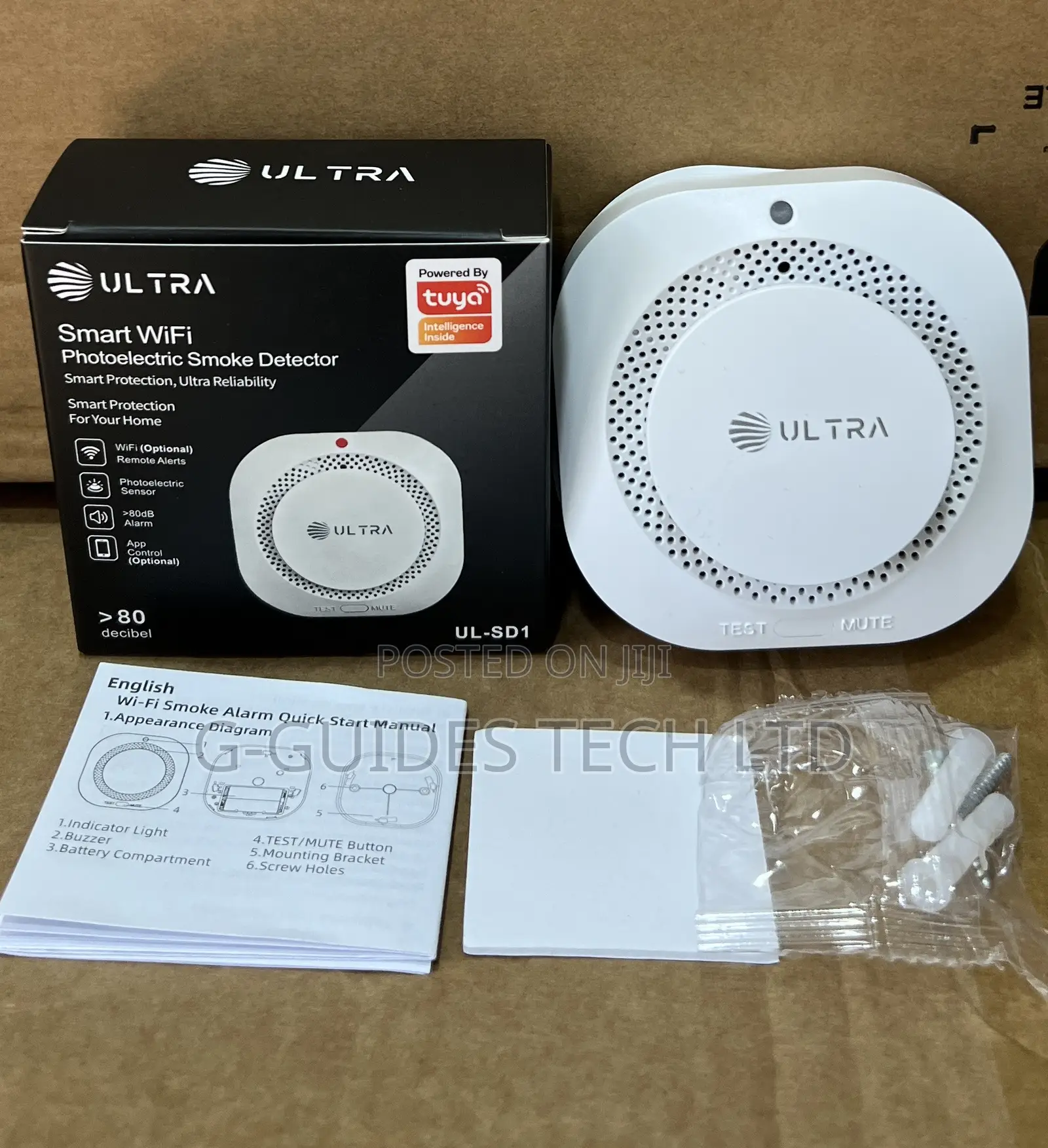 ULTRA Smart WiFi Photoelectric Smoke Detector