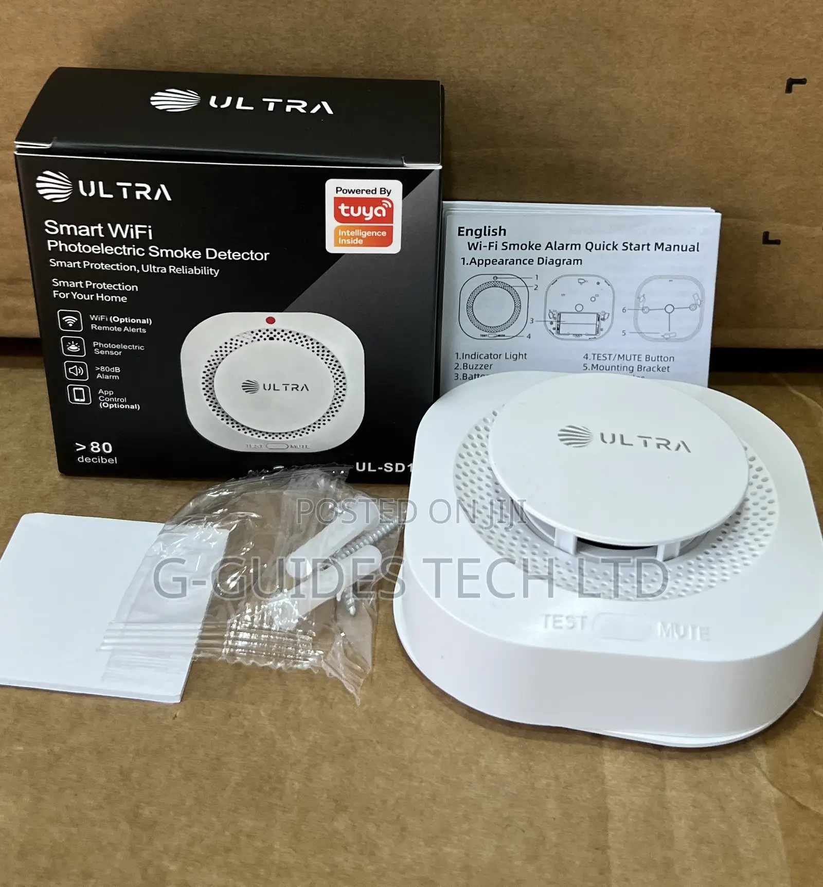 ULTRA Smart WiFi Photoelectric Smoke Detector