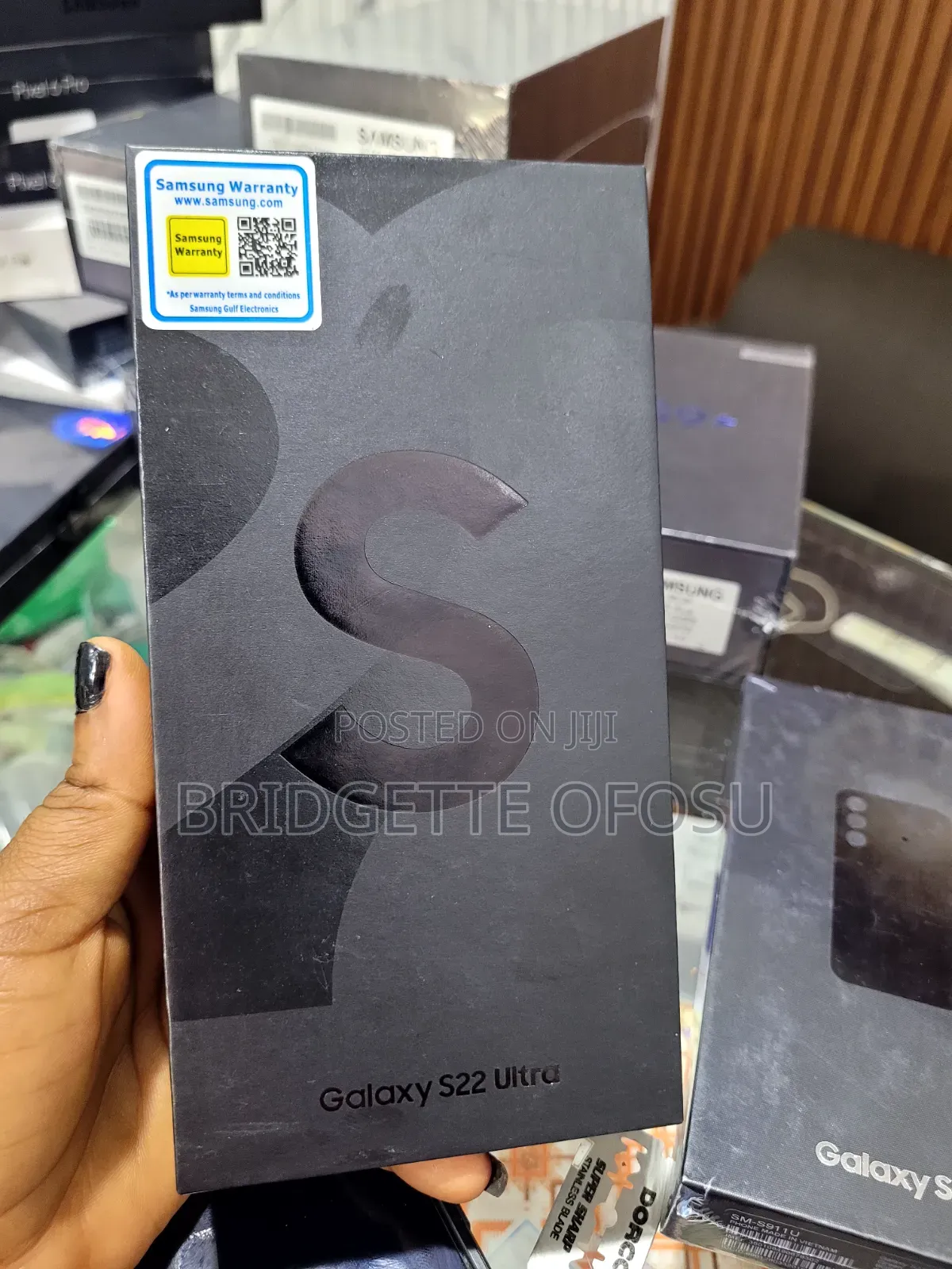 New Samsung Galaxy S22 Ultra 128 GB Black