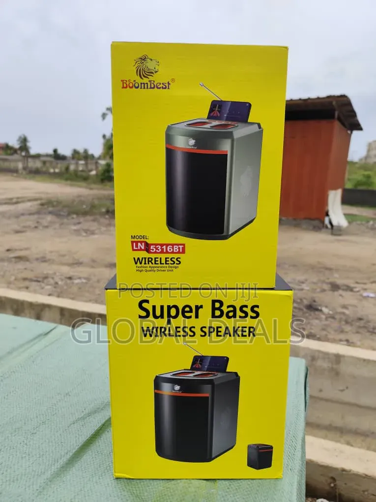 BoomBest LN 5316BT Super Bass Speaker - Bluetooth + FM