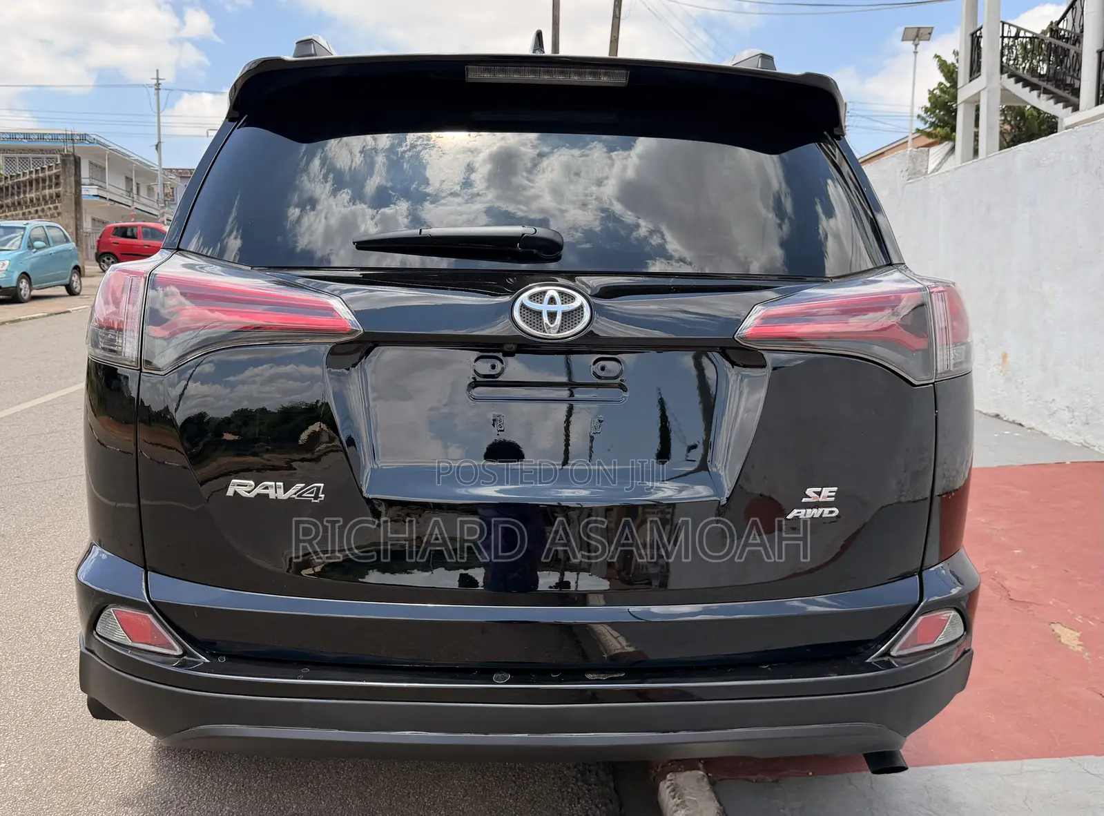 Toyota RAV4 SE 4dr SUV AWD (2.5L 4cyl 6A) 2018 Black