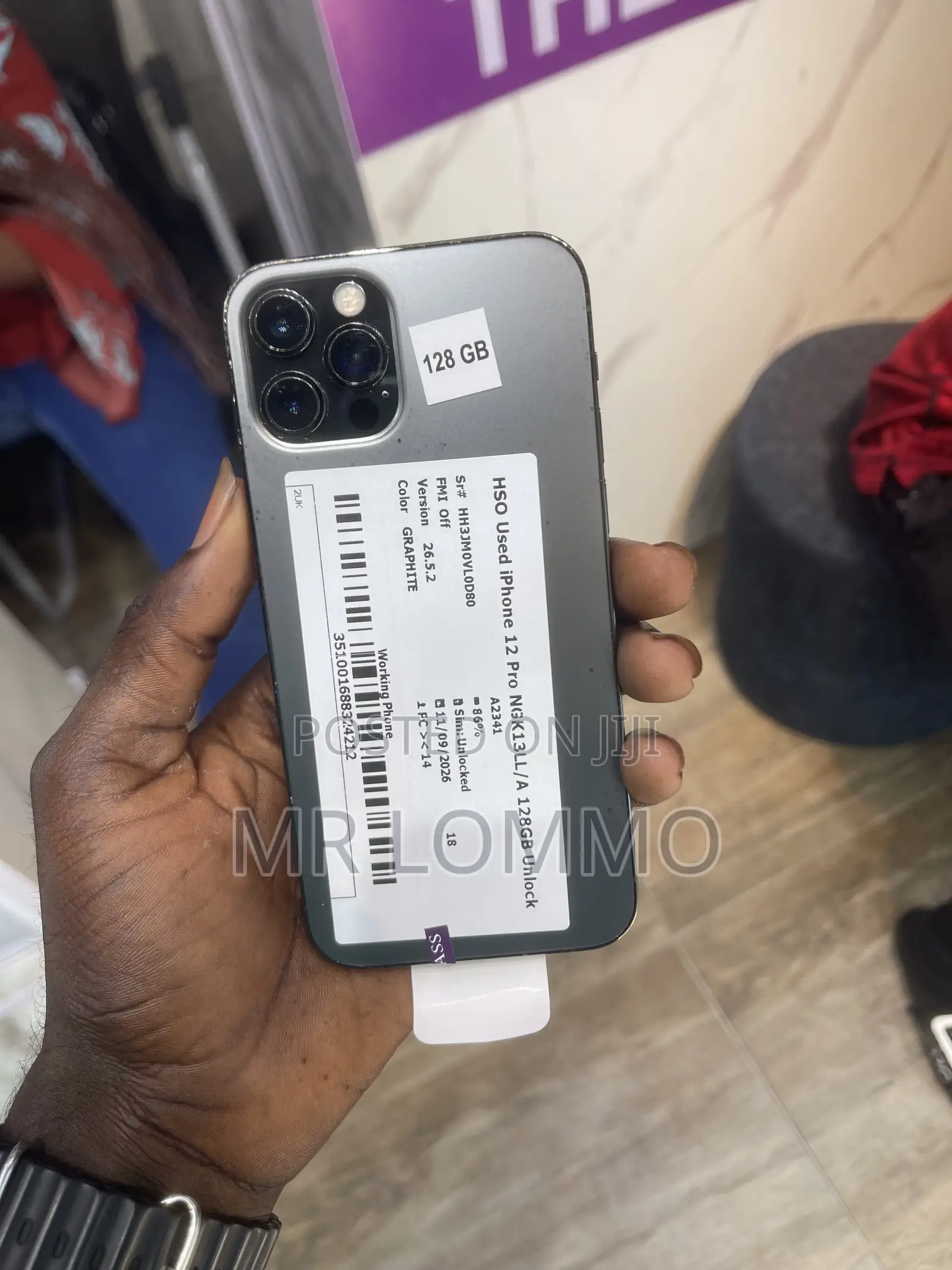 Apple iPhone 12 Pro 128 GB Black