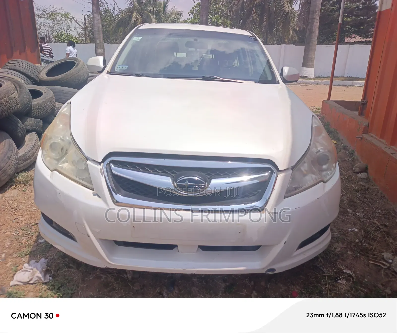 Subaru Legacy 2012 White