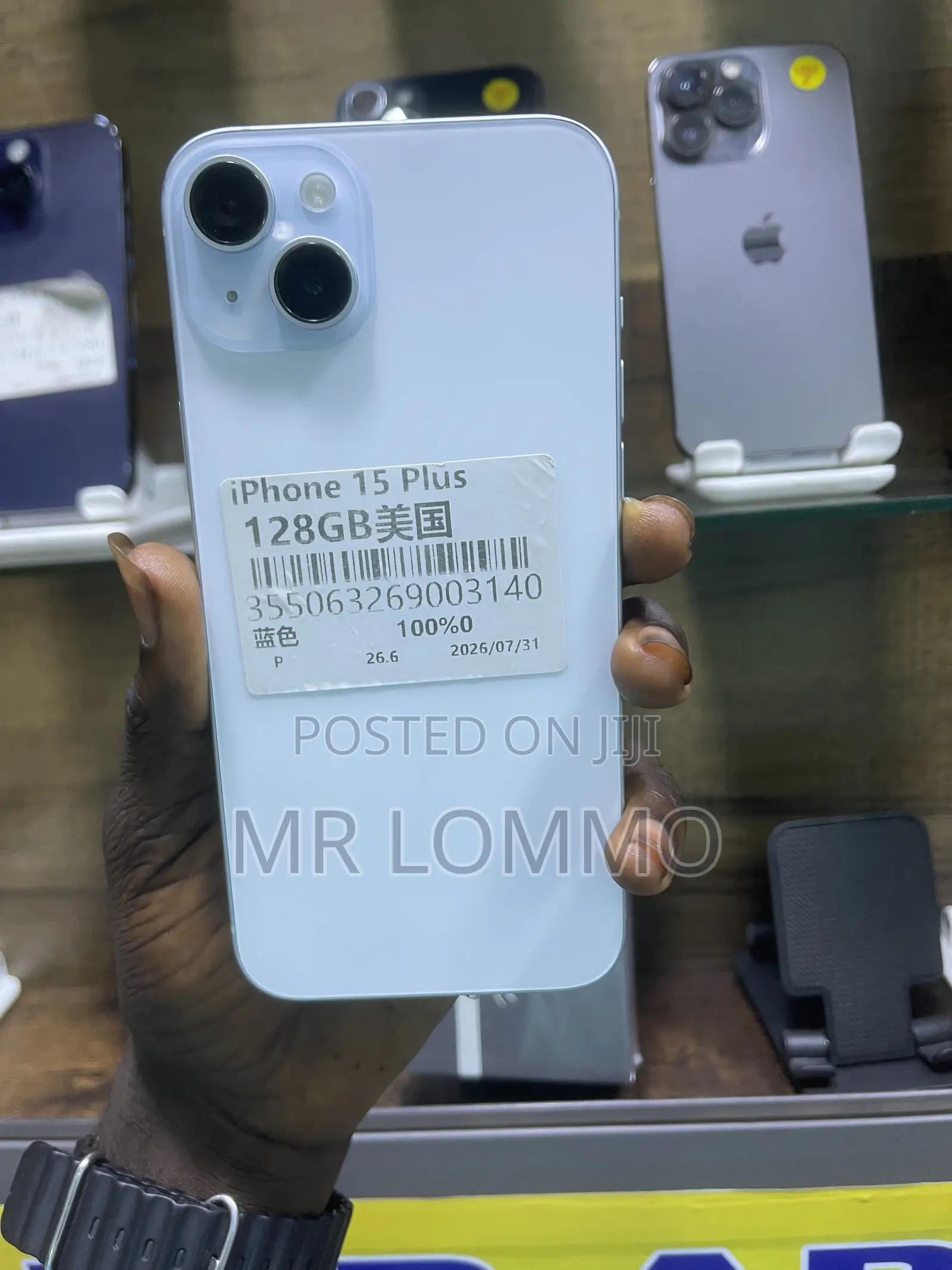 Apple iPhone 15 Plus 128 GB Blue
