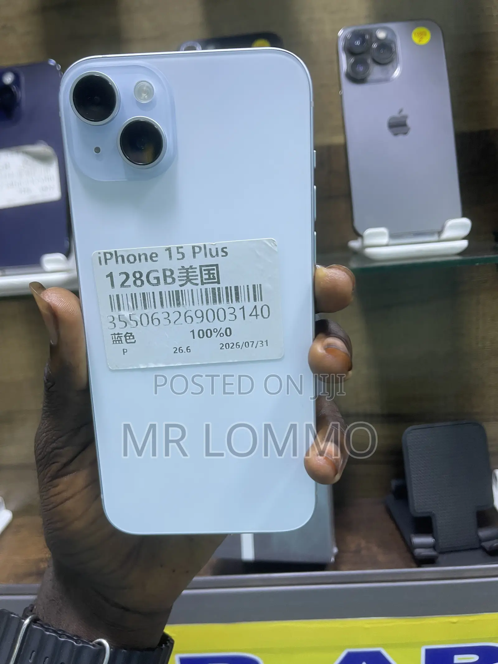 Apple iPhone 15 Plus 128 GB Blue