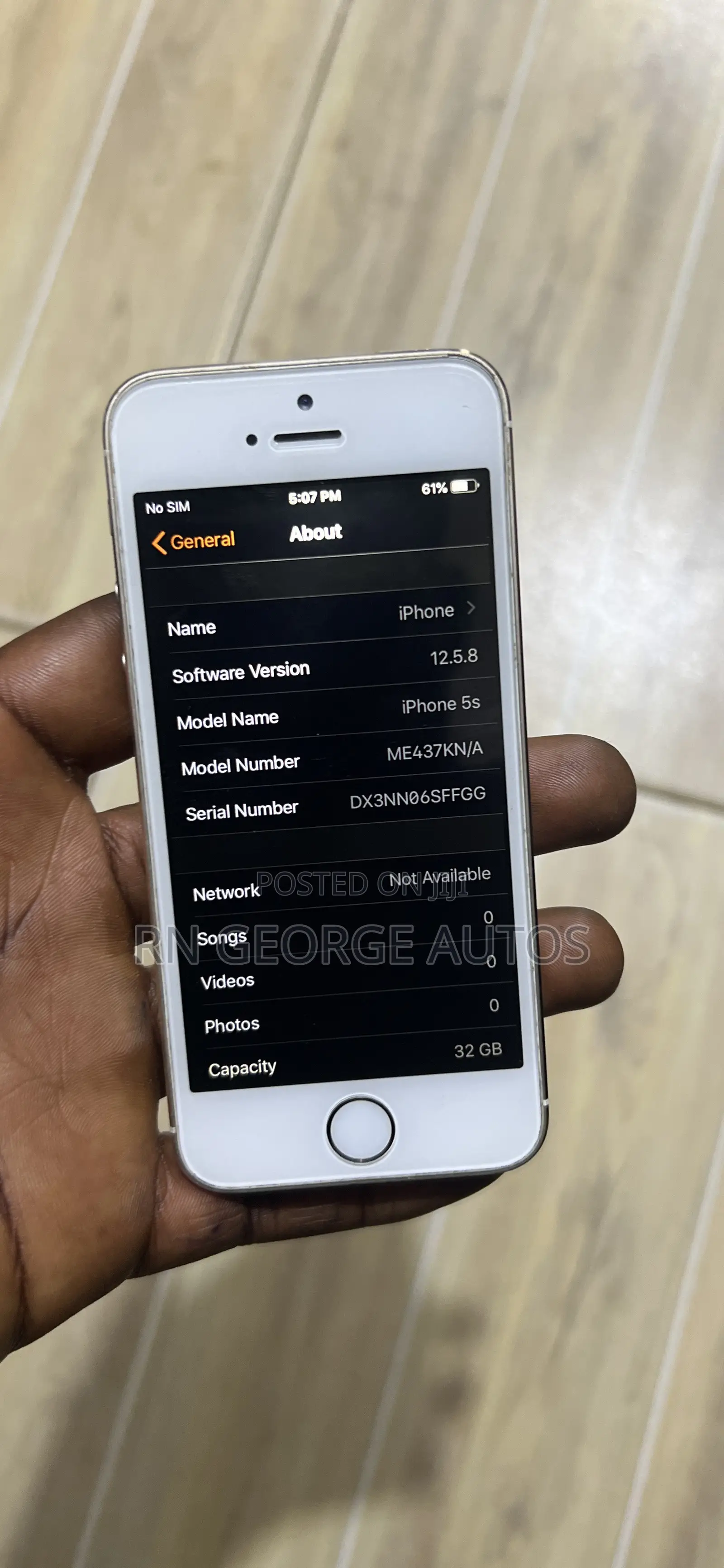 Apple iPhone 5s 32 GB Rose Gold