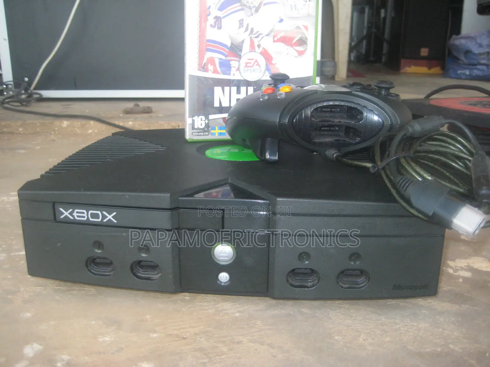 Original Xbox Console, Controller, Cables