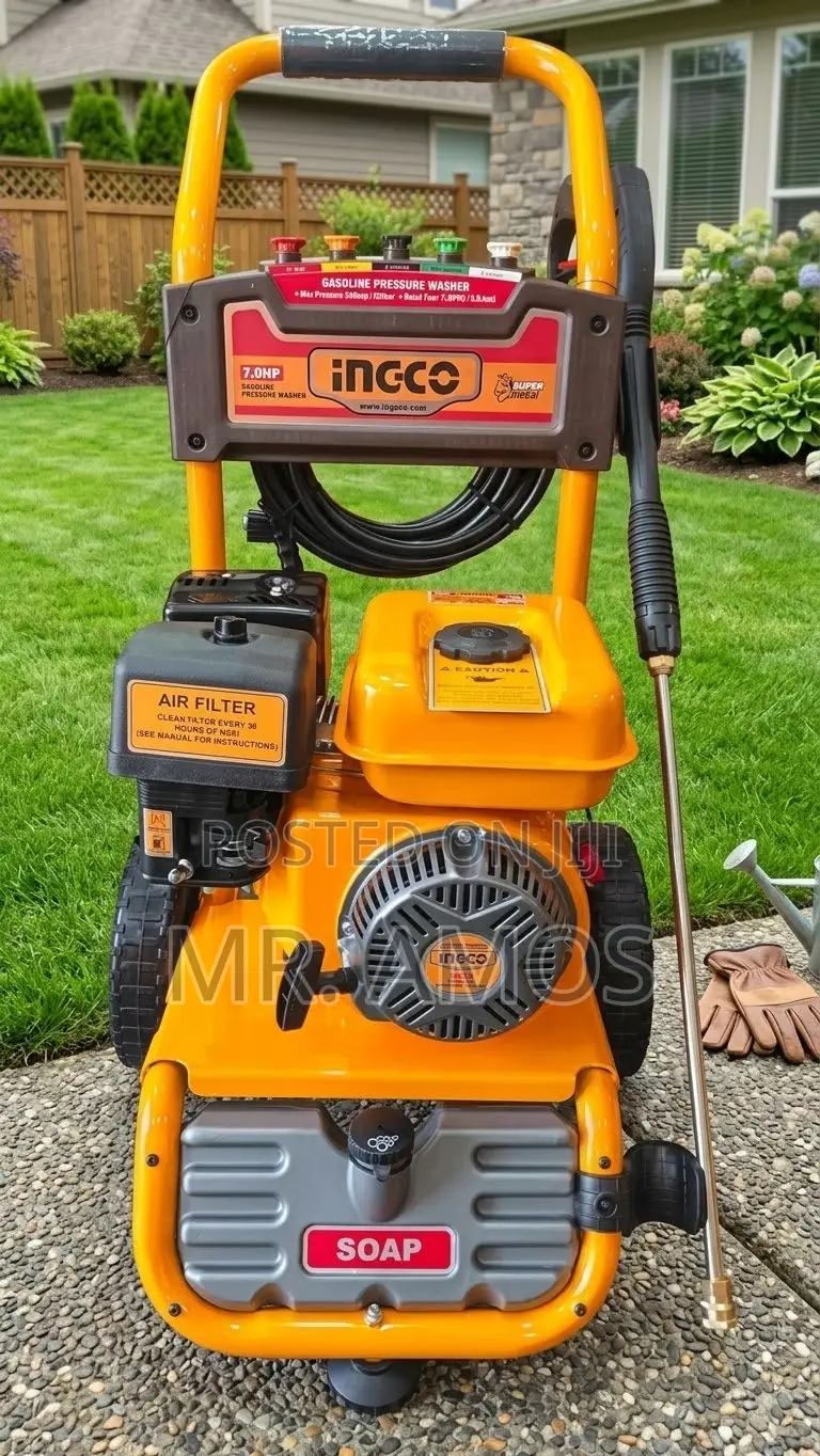 7HP Commercial Gasoline Pressure Washer With All Accessories -GHPW2006