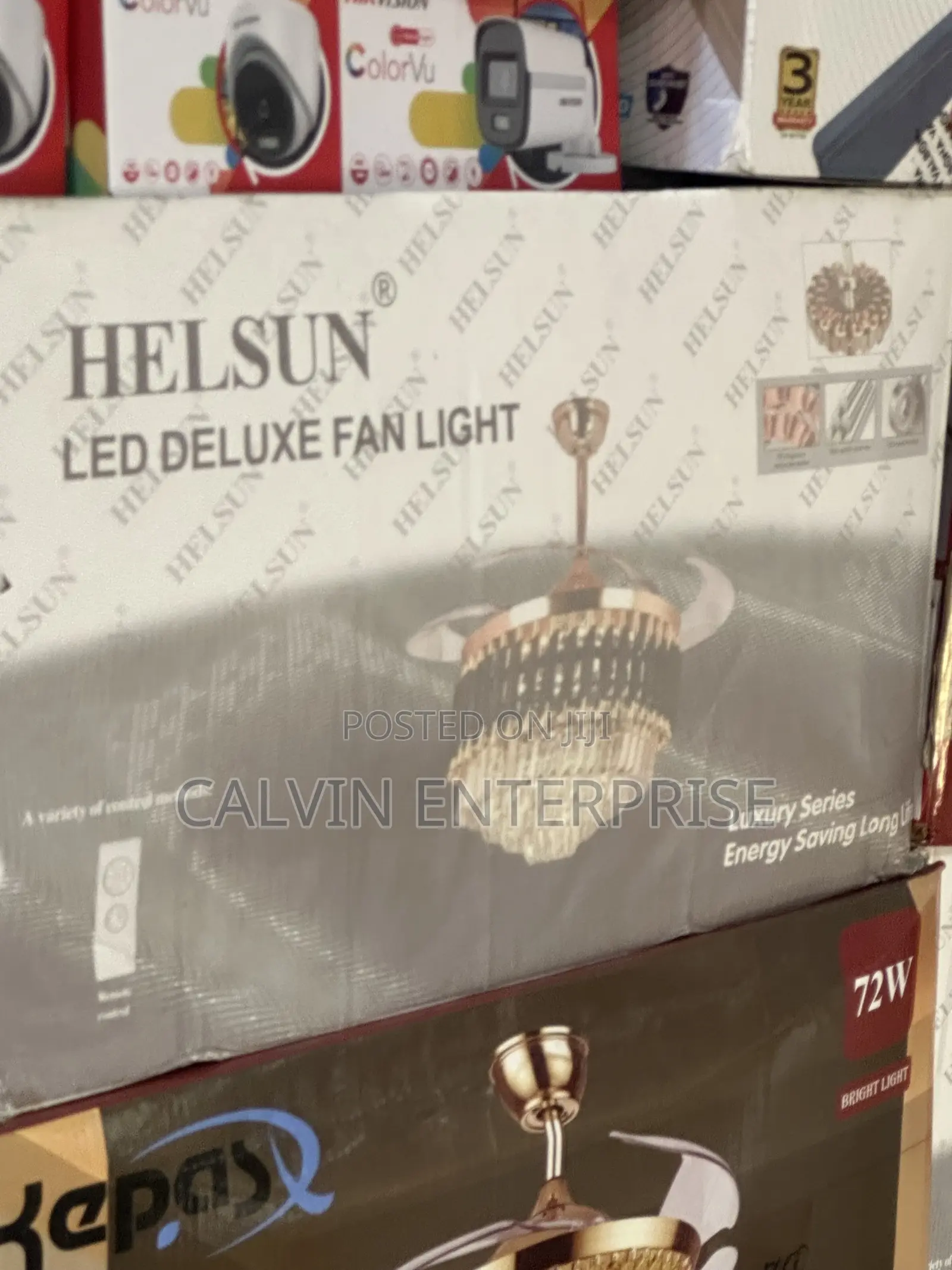 LED Decorative Calling Fan