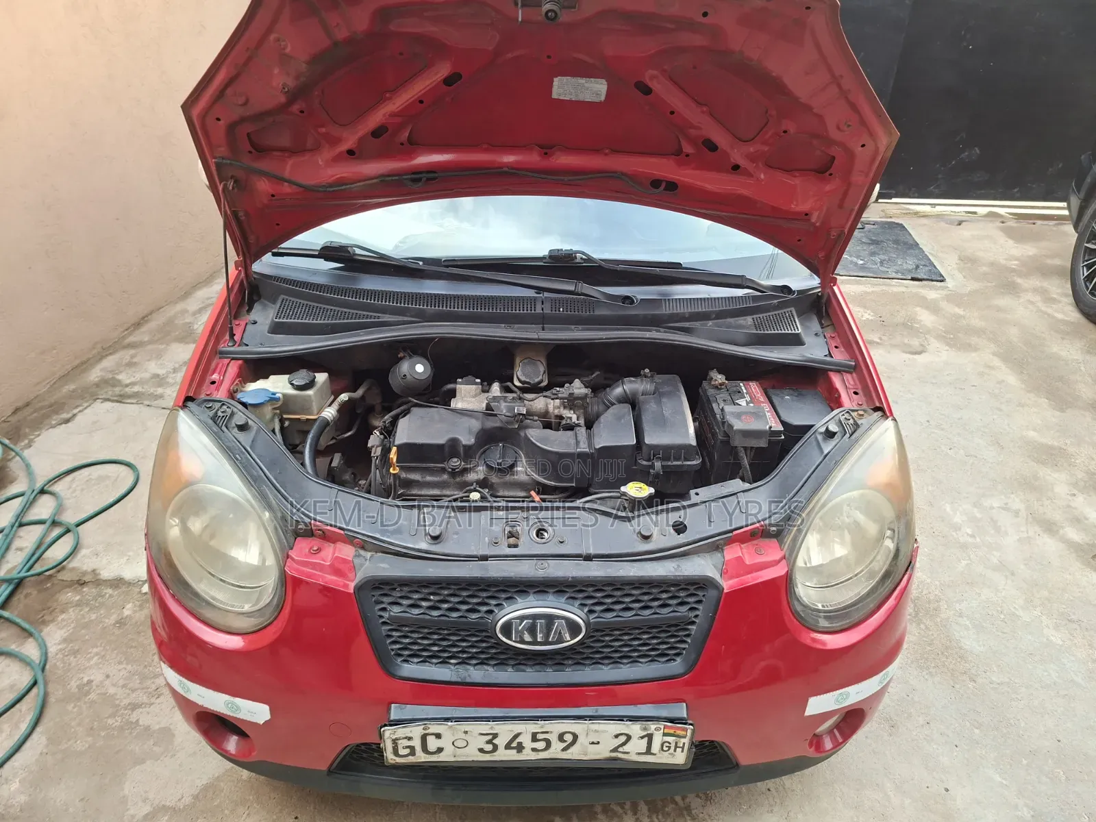 Kia Morning 2009 Red