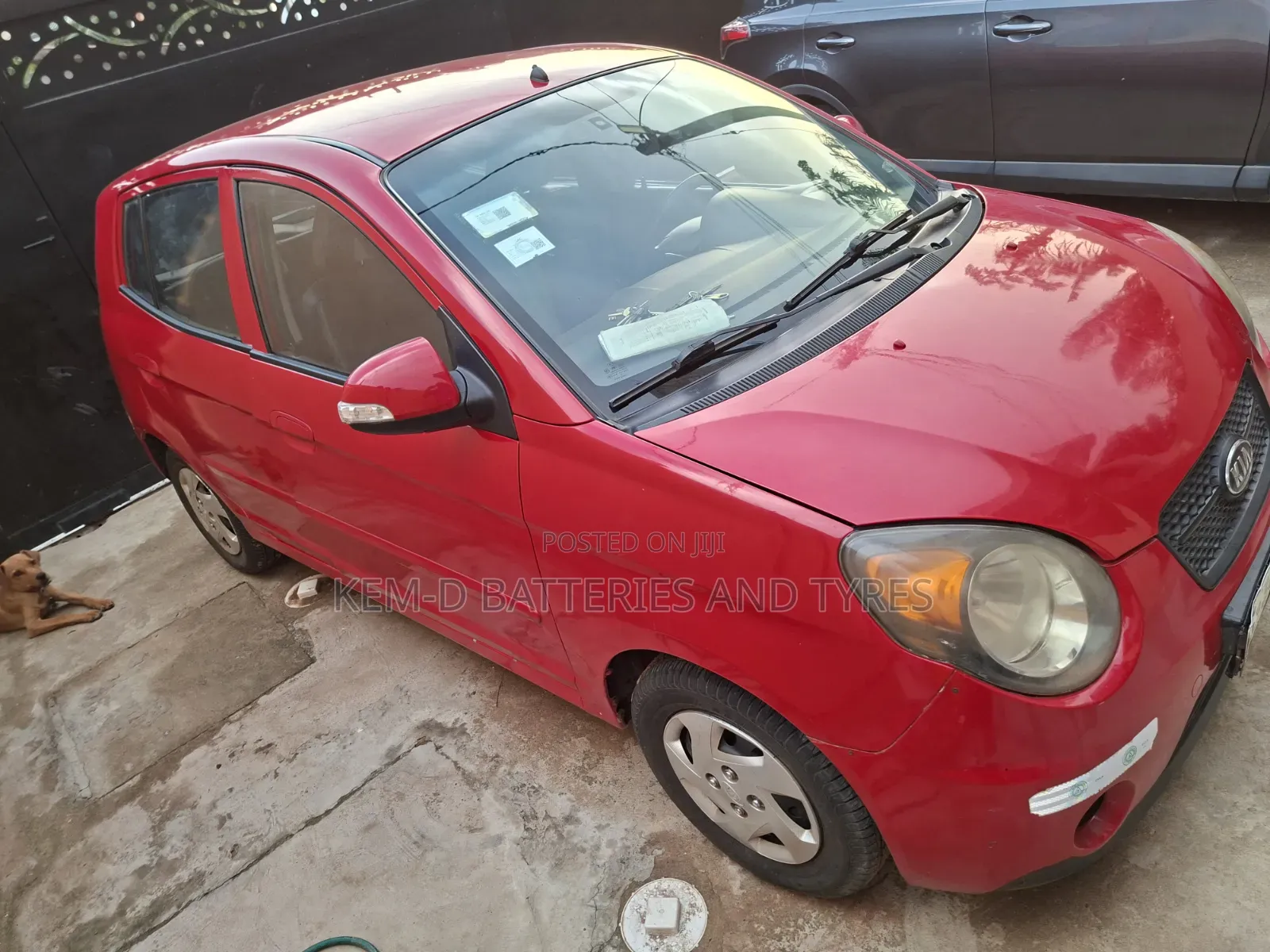 Kia Morning 2009 Red