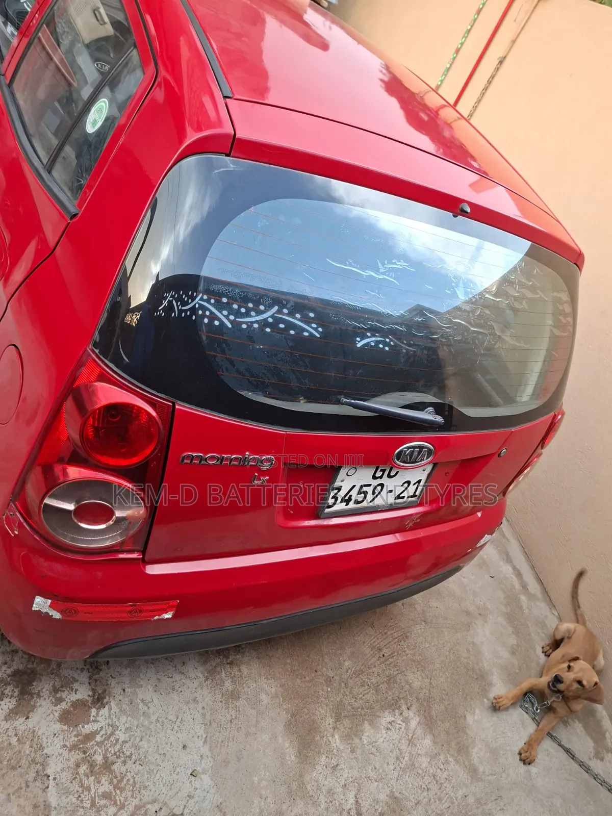 Kia Morning 2009 Red