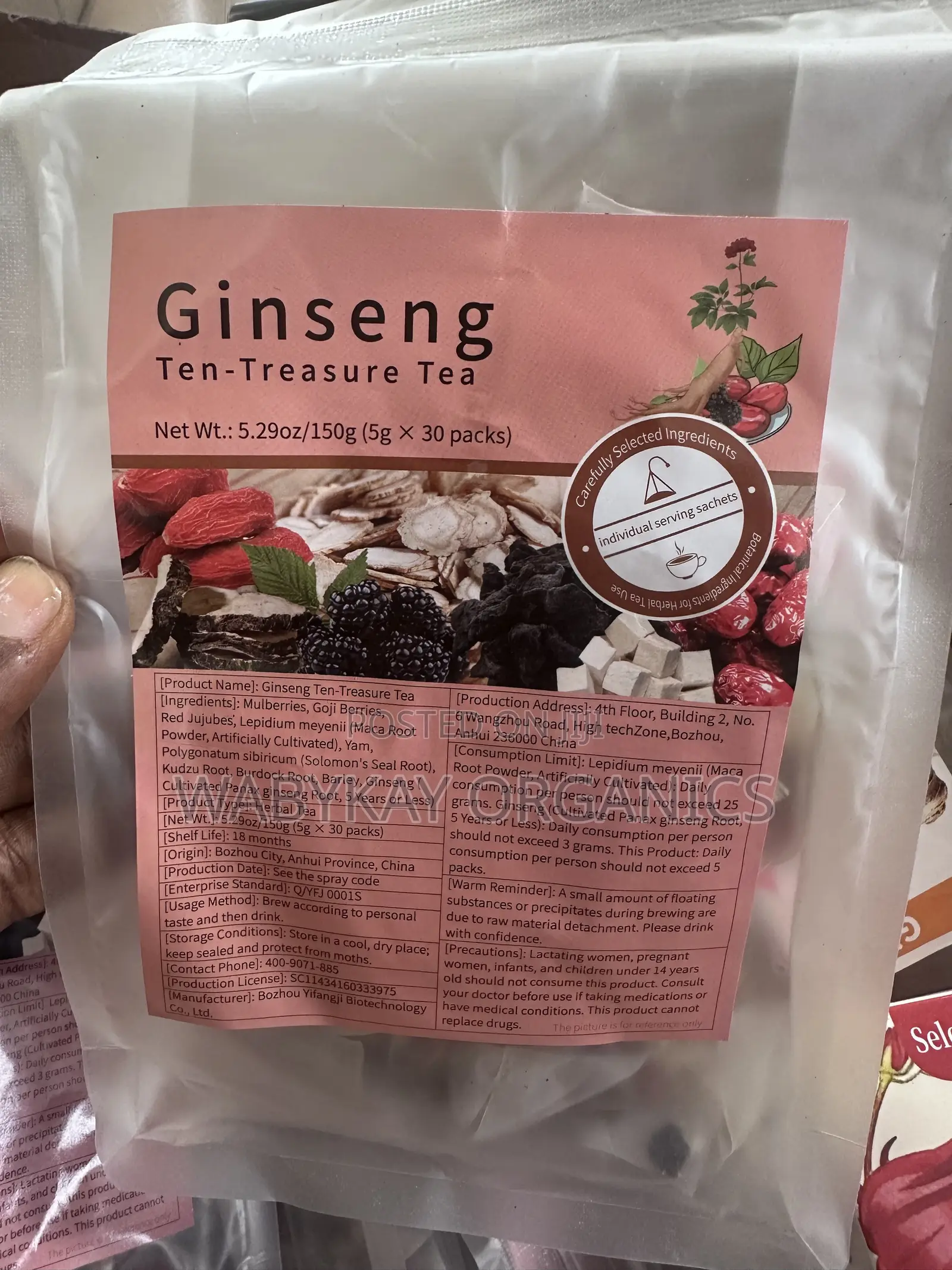 10 Treasure Ginseng Tea