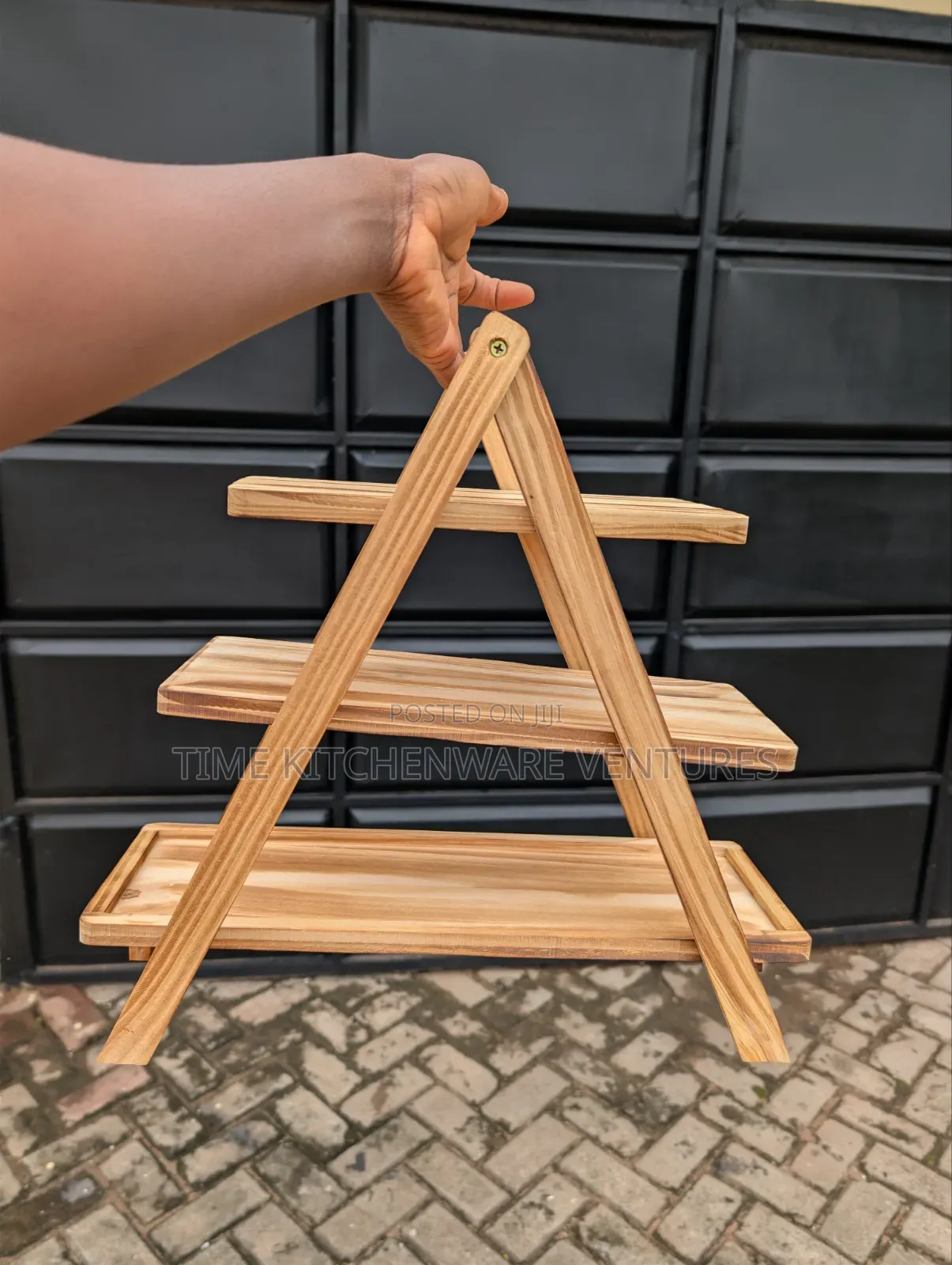 Bamboo Display Rack(3 Trays)