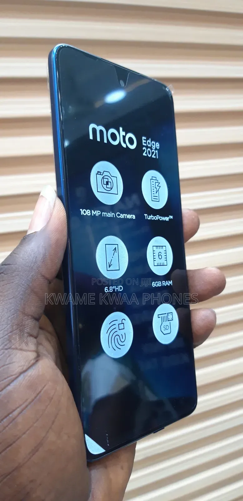 New Motorola Edge 5G 2021 256 GB Blue
