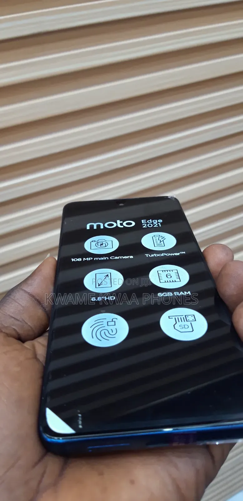 New Motorola Edge 5G 2021 256 GB Blue