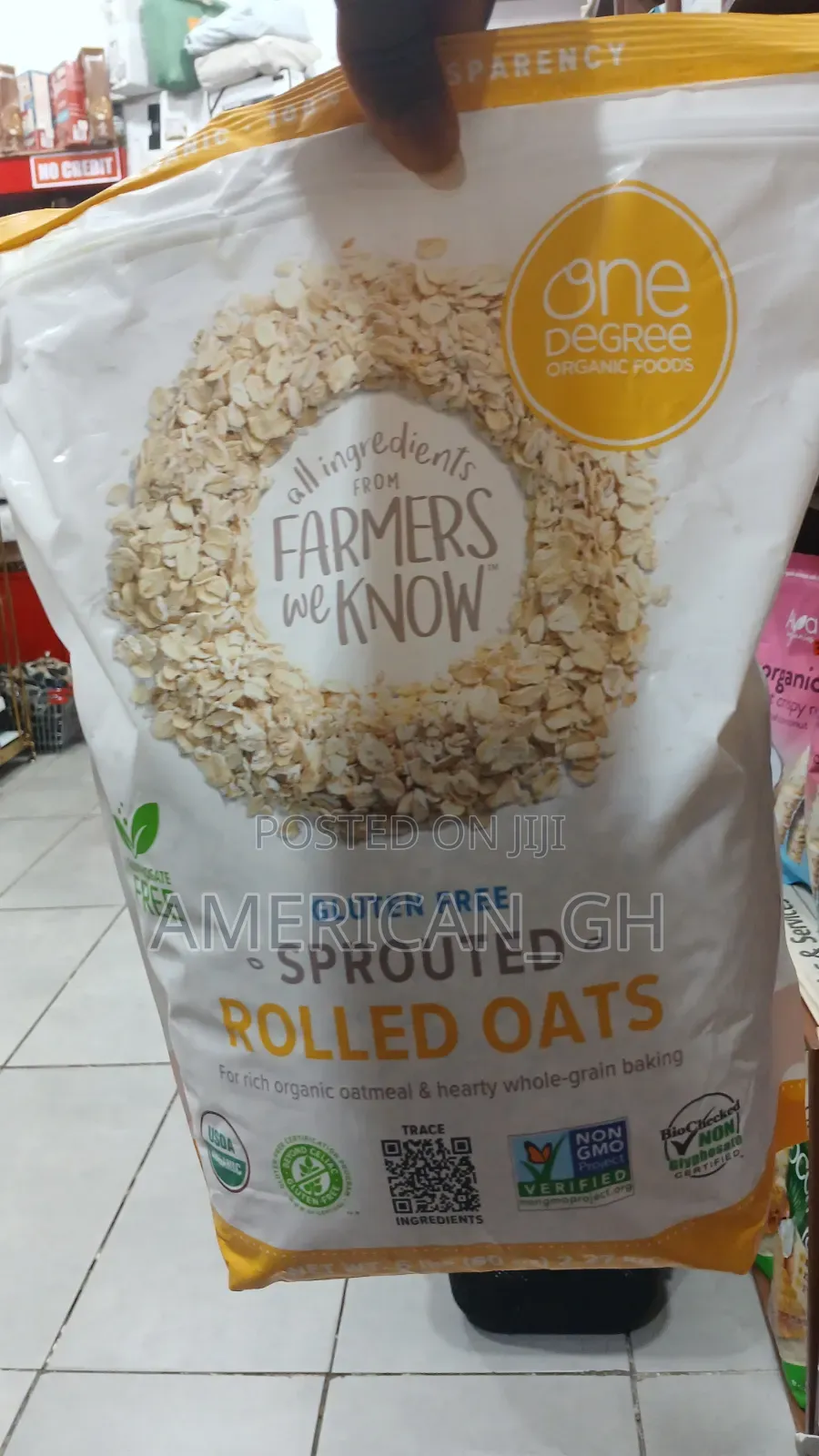 Sprouted Rolled Oat, 2.27kg