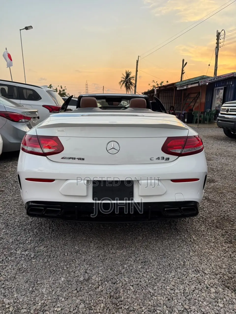 Mercedes-Benz C43 4Matic Sedan AWD (3.0L V6 9AM) 2017 White