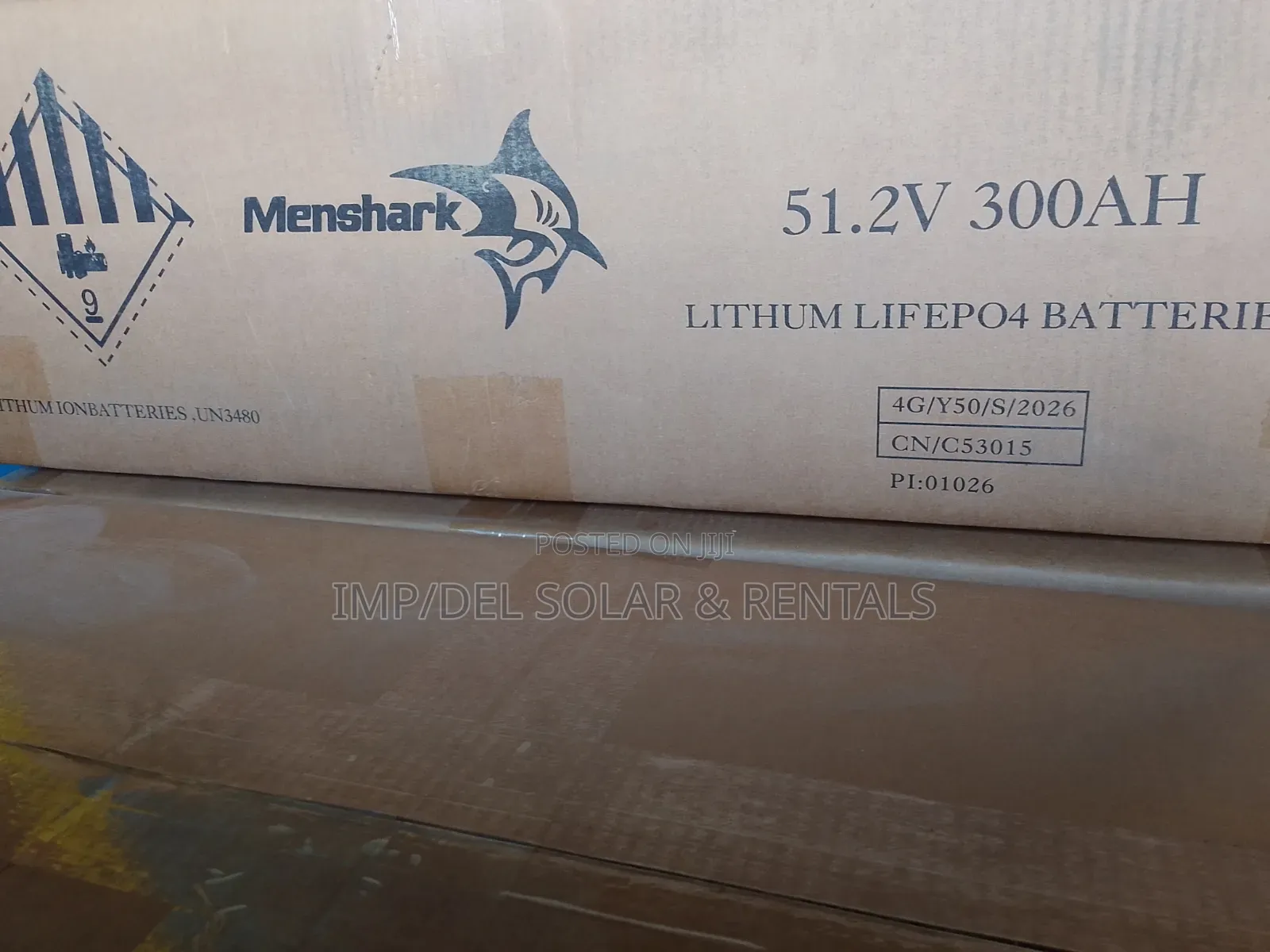 Lithium Battery LiFePO4 51.2V 300AH Deep Cycle Battery