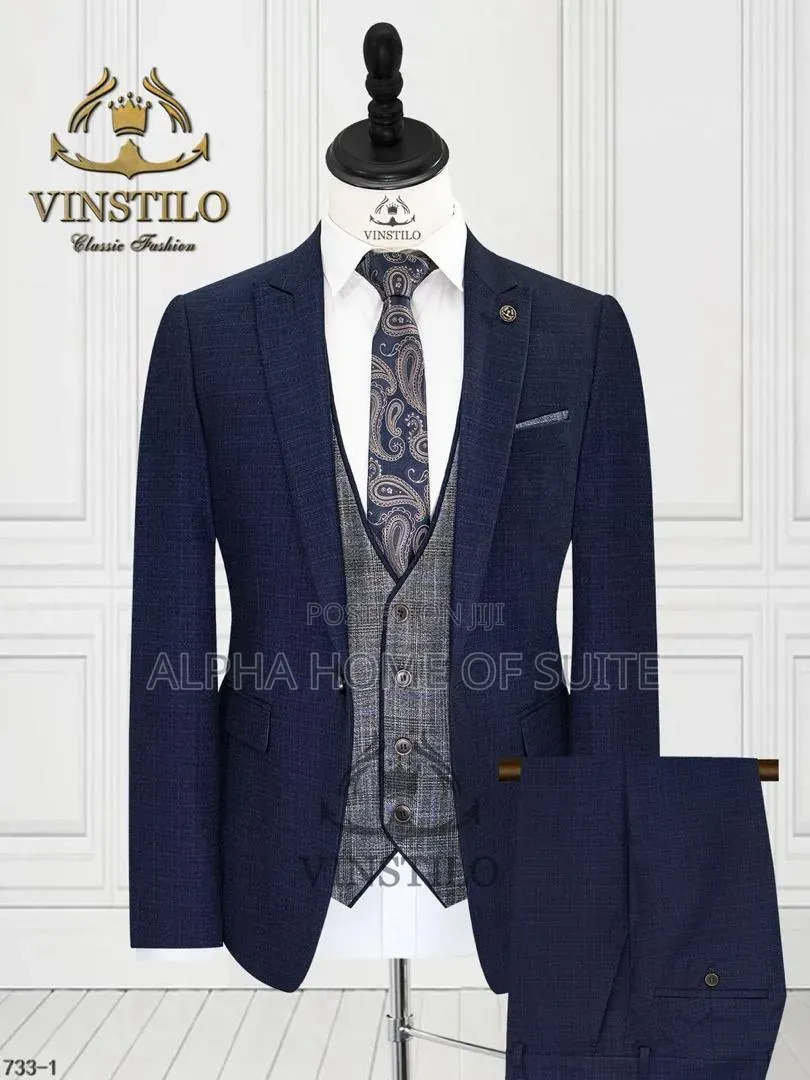 Executive 3pcs Suit Available in Stock