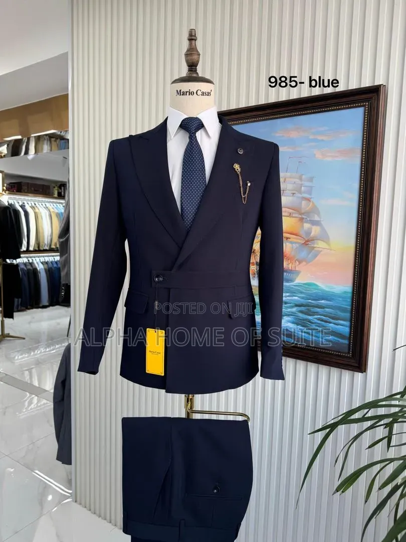 Executive Side Lock Breasted Suit