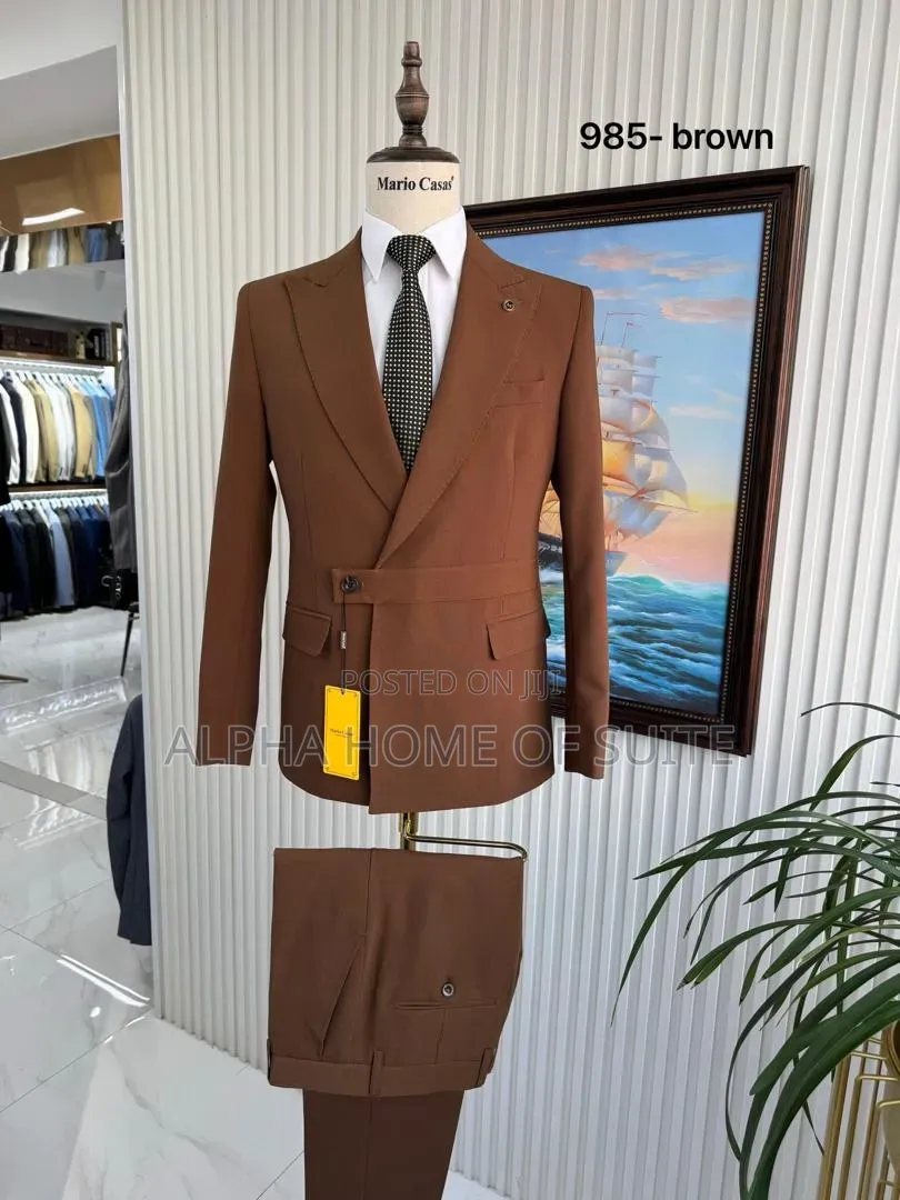 Executive Side Lock Breasted Suit