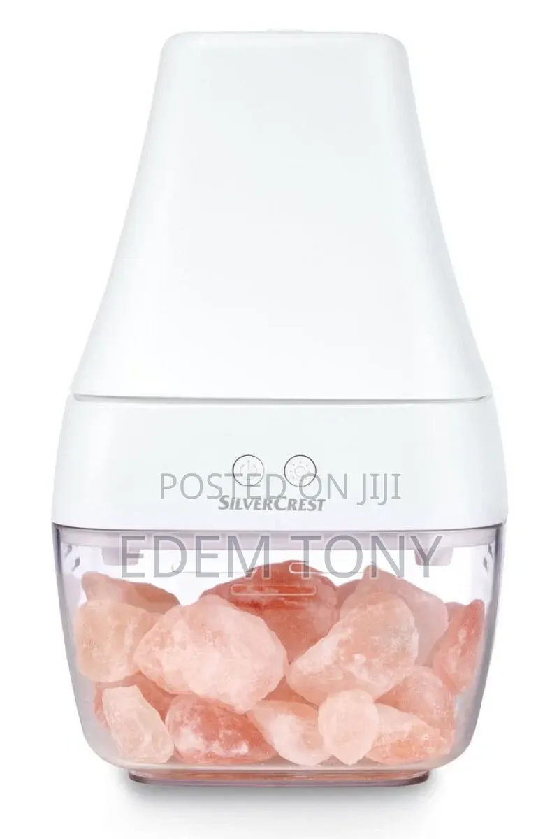 SilverCrest Ultrasonic Aroma Diffuser With a Salt Crystal Design