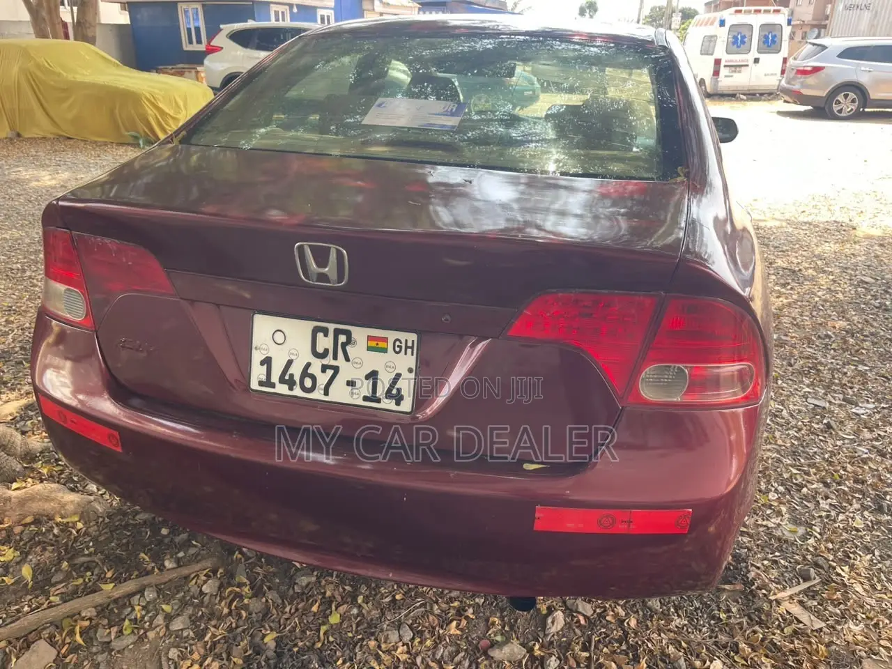 Honda Civic 1.6i LS Automatic 2008 Burgundy