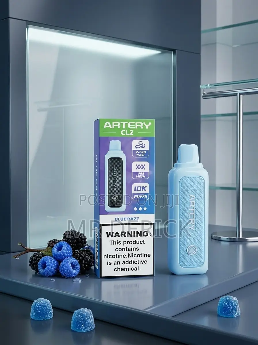 Artery Cl2 10k Puff Vape ( Blue Razz Flavor)
