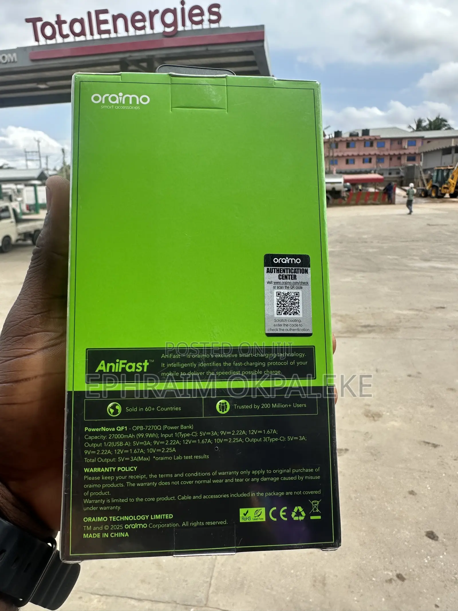 Oraimo PowerBank