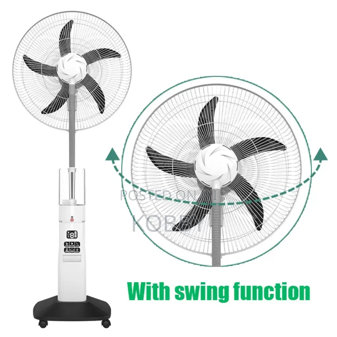 Rechargeable Mist Fan - 18" Inches